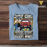 Personalized Jeep Girl Classy Sassy And A Bit Smart T-shirt Printed NTMTHN23736