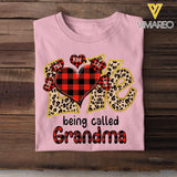 Personalized Love Being Called Grandma T-shirt Printed LDMHN23739