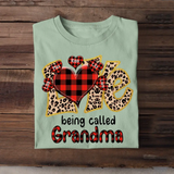 Personalized Love Being Called Grandma T-shirt Printed LDMHN23739