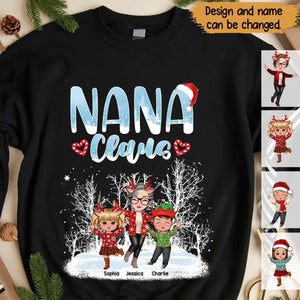 Personalized Nana Claus Sweatshirt Printed NTMTVQ23895