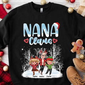 Personalized Nana Claus Sweatshirt Printed NTMTVQ23895