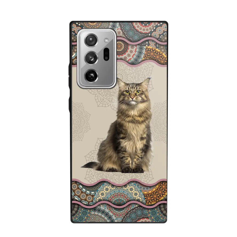 Personalized Upload Your Cat Photo Cat Lovers Gift Phonecase Printed LVA23973