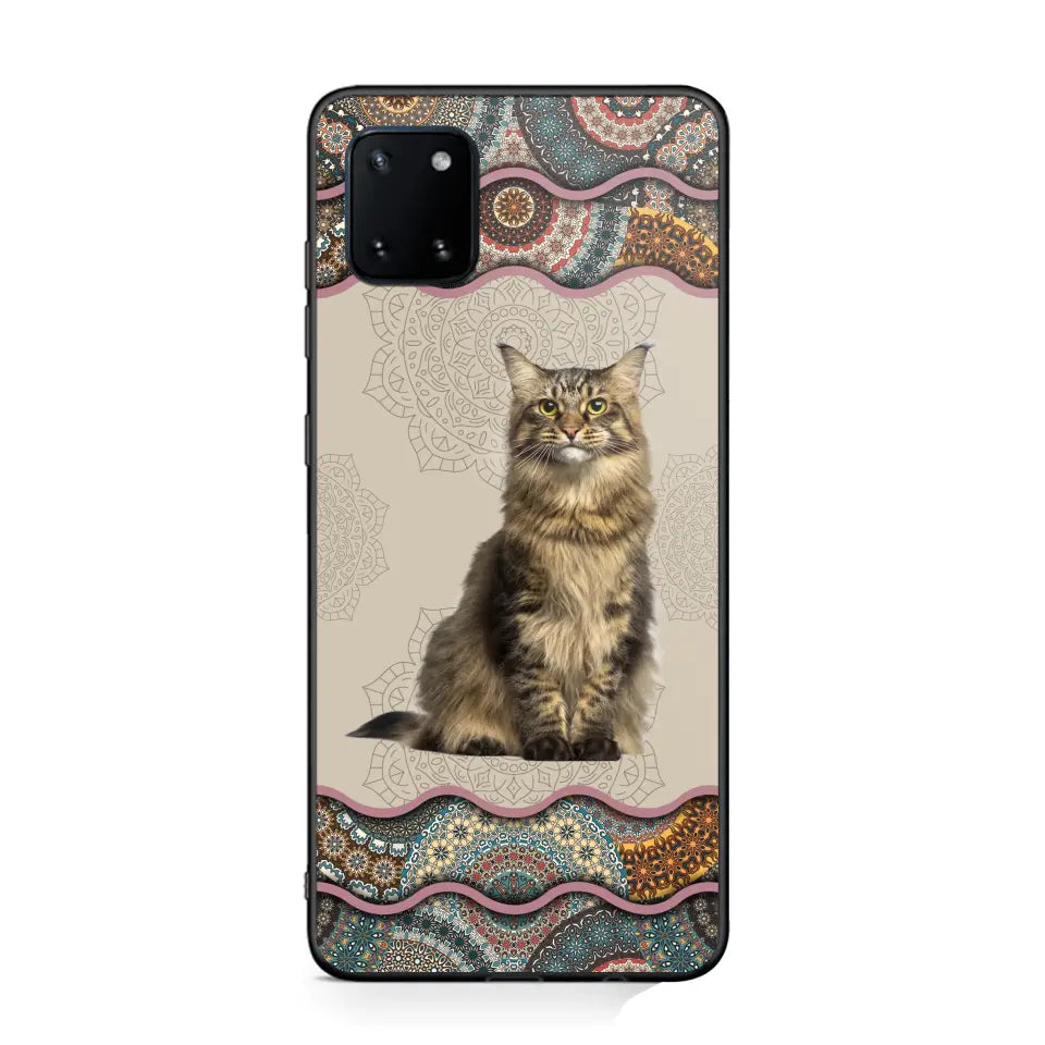 Personalized Upload Your Cat Photo Cat Lovers Gift Phonecase Printed LVA23973