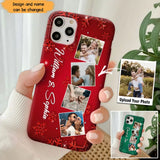 Personalized Upload Your Photo Couple Christmas Phonecase Printed HTHHN231016