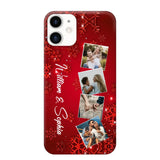 Personalized Upload Your Photo Couple Christmas Phonecase Printed HTHHN231016