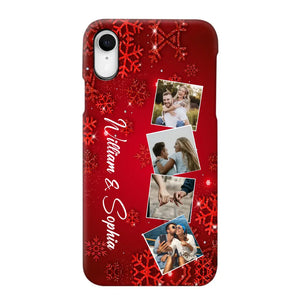 Personalized Upload Your Photo Couple Christmas Phonecase Printed HTHHN231016