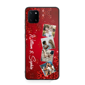 Personalized Upload Your Photo Couple Christmas Phonecase Printed HTHHN231016