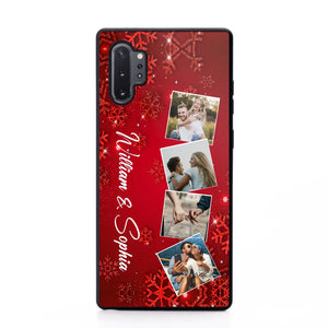 Personalized Upload Your Photo Couple Christmas Phonecase Printed HTHHN231016