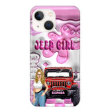 Personalized Jeep Girl Phonecase Printed NTMTHN231041