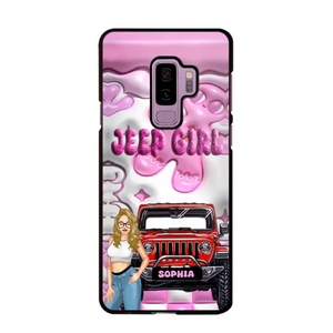 Personalized Jeep Girl Phonecase Printed NTMTHN231041