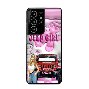 Personalized Jeep Girl Phonecase Printed NTMTHN231041