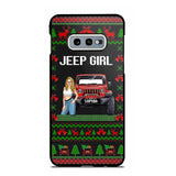 Personalized Jeep Girl Christmas Gift Phonecase Printed NTMTVQ231045