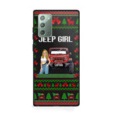 Personalized Jeep Girl Christmas Gift Phonecase Printed NTMTVQ231045