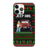 Personalized Jeep Girl Christmas Gift Phonecase Printed NTMTVQ231045