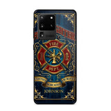 Personalized Fire Dept Radition Dedication Sacrifice Firefighter Custom Name Phonecase Printed QTVQ231046