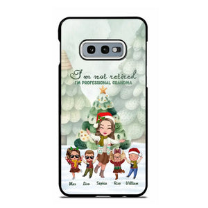 Personalized I'm Not Retired I'm Professional Grandma Christmas Gift Phonecase Printed HTHHN231062