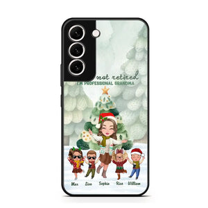 Personalized I'm Not Retired I'm Professional Grandma Christmas Gift Phonecase Printed HTHHN231062