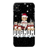 Personalized Dog Mom Girl Xmas Dog Lovers Gift Christmas Gift Phonecase Printed LVA231063