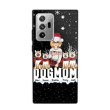 Personalized Dog Mom Girl Xmas Dog Lovers Gift Christmas Gift Phonecase Printed LVA231063