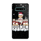 Personalized Dog Mom Girl Xmas Dog Lovers Gift Christmas Gift Phonecase Printed LVA231063