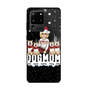 Personalized Dog Mom Girl Xmas Dog Lovers Gift Christmas Gift Phonecase Printed LVA231063