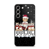 Personalized Dog Mom Girl Xmas Dog Lovers Gift Christmas Gift Phonecase Printed LVA231063