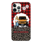 Personalized Just A Girl Who Loves Jeep & Christmas Christmas Gift Phonecase Printed NTMTHN231083