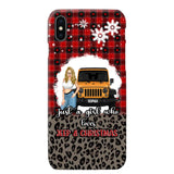 Personalized Just A Girl Who Loves Jeep & Christmas Christmas Gift Phonecase Printed NTMTHN231083