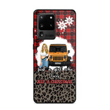 Personalized Just A Girl Who Loves Jeep & Christmas Christmas Gift Phonecase Printed NTMTHN231083