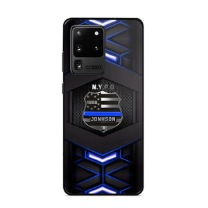 Personalized US Police Department Custom Name & ID Phonecase Printed LDMKVH231089