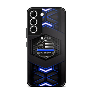 Personalized US Police Department Custom Name & ID Phonecase Printed LDMKVH231089