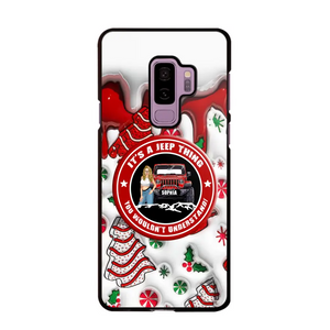 Personalized It's A Jeep Thing You Wouldn't Understand Jeep Girl Christmas Phonecase Printed NTMTHN231107