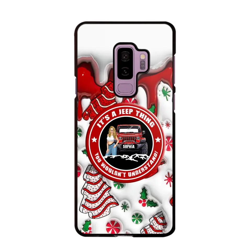 Personalized It's A Jeep Thing You Wouldn't Understand Jeep Girl Christmas Phonecase Printed NTMTHN231107