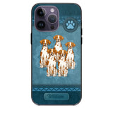 Personalized Dog Name Dog Lovers Gift Phonecase Printed LVA231126