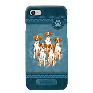 Personalized Dog Name Dog Lovers Gift Phonecase Printed LVA231126