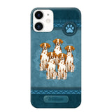 Personalized Dog Name Dog Lovers Gift Phonecase Printed LVA231126