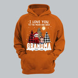 Personalized Happiness Is Being A Grandma Girl Xmas Kid Names Christmas Gift Hoodie 2D Printed LVA231216