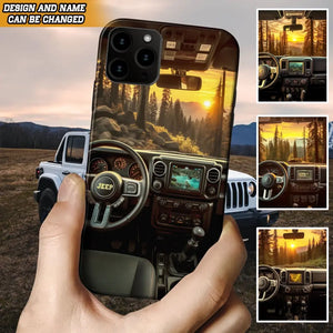 Personalized Jeep Wrangler Phonecase Printed VQ231328