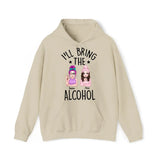 Personalized I'll Bring The Alcohol Besties Gift Hoodie 2D Printed HN231432