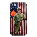 Personalized US Veteran Logo Custom Name Phonecase Printed 231430AHVH