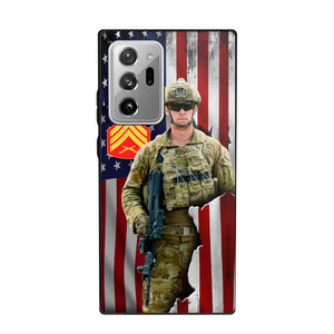 Personalized US Veteran Logo Custom Name Phonecase Printed 231430AHVH