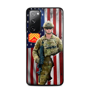 Personalized US Veteran Logo Custom Name Phonecase Printed 231430AHVH