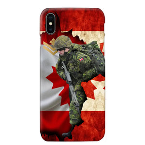 Personalized Canadian Armed Forces Logo Custom Name Phonecase Printed 231430AHVH