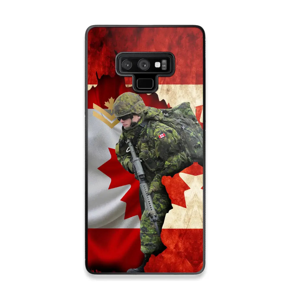 Personalized Canadian Armed Forces Logo Custom Name Phonecase Printed 231430AHVH