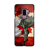 Personalized Canadian Armed Forces Logo Custom Name Phonecase Printed 231430AHVH