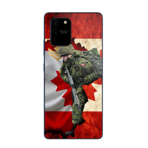 Personalized Canadian Armed Forces Logo Custom Name Phonecase Printed 231430AHVH