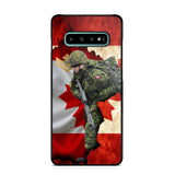 Personalized Canadian Armed Forces Logo Custom Name Phonecase Printed 231430AHVH