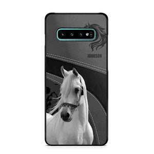 Personalized Upload Your Horse Photo Horse Custom Name Phonecase Printed VQ231438