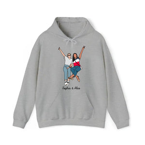 Personalized Upload Your Photo Bestie Gift Hoodie 2D Printed HN231452