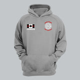 Personalized Canadian Firefighter Department Custom Name & ID Hoodie 2D Printed KVH231624